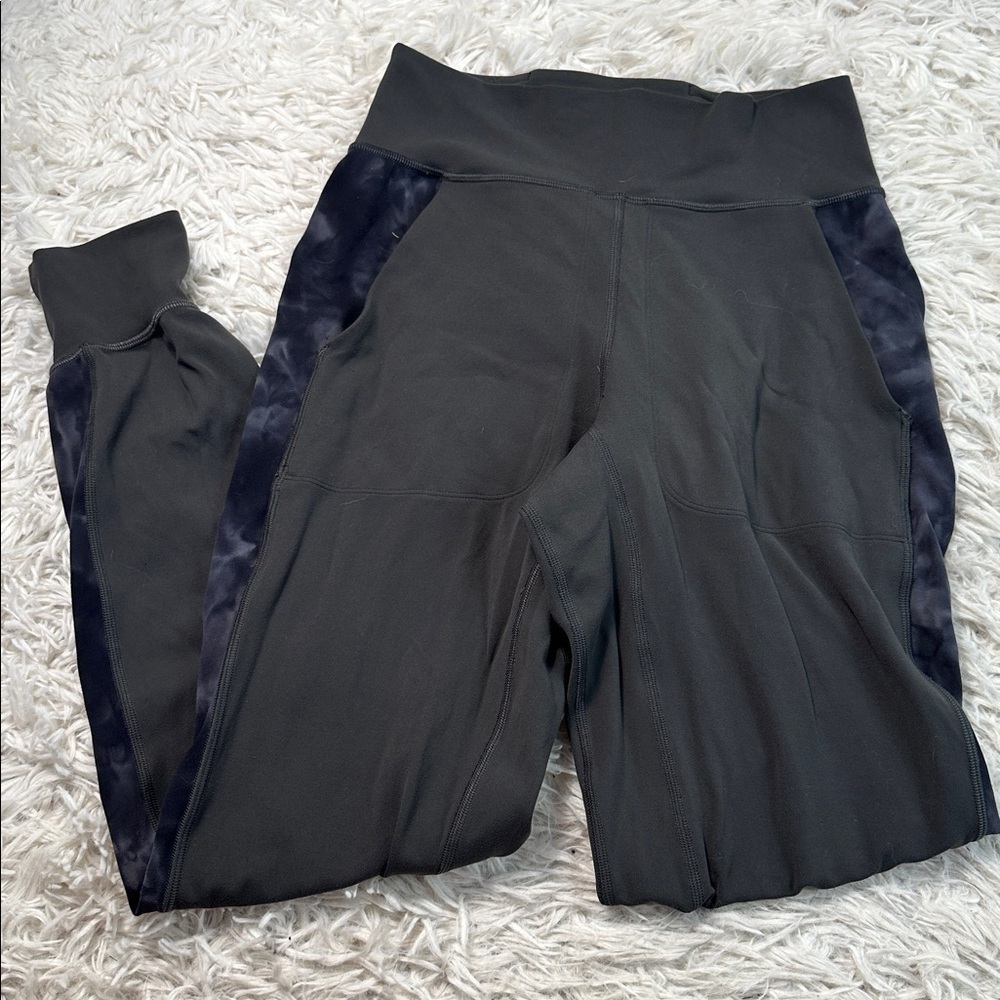 Lululemon Align Jogger Track Stripe Graphite Grey / Diamond Dye Pitch Grey